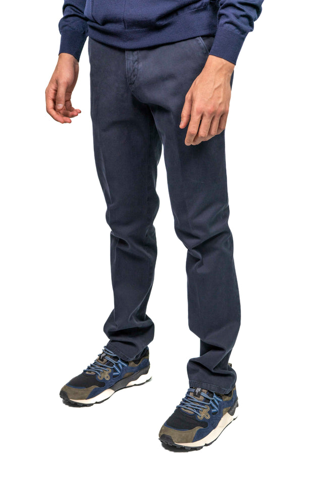 PANTALONE BRIGLIA 1949 RACCONTA LA SARTORIA - Cavallery classic blu