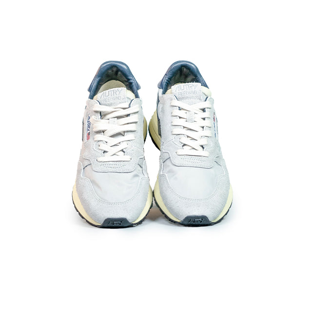 Sneakers Autry - Reelwind Low in Suede e Nylon (grigio e space)