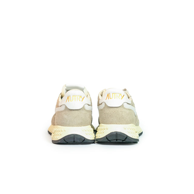 Sneakers Autry - Reelwind Low in Suede e Nylon (beige)