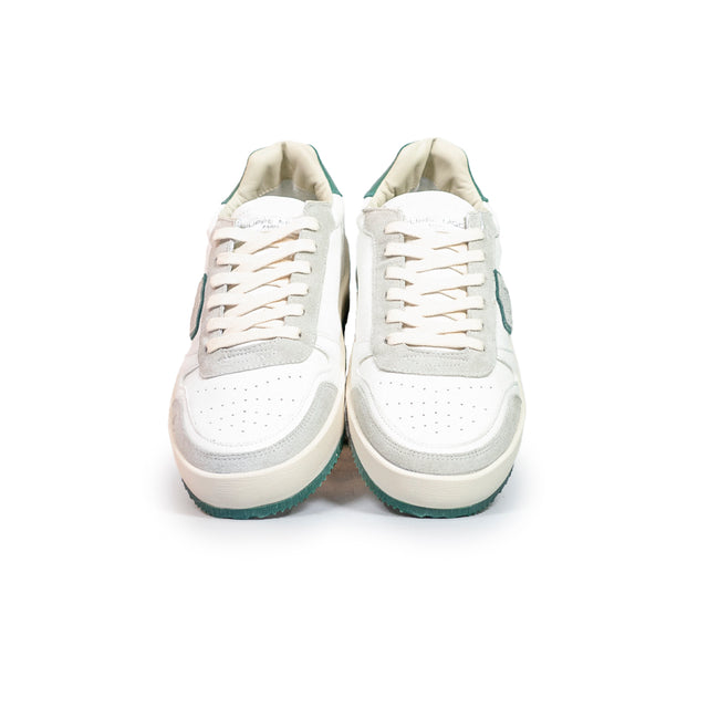 Sneakers Philippe Model - Nice Low West (bianco e verde)