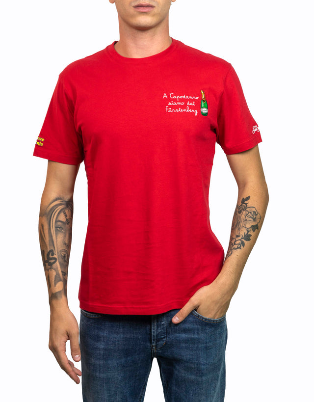 T-shirt Saint Barth - A CAPODANNO SIAMO DAI FÜSTERNBERG | EDIZIONE SPECIALE INSULTI LUMINOSI