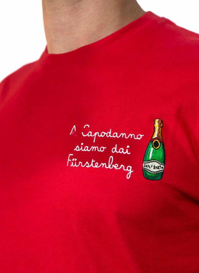 T-shirt Saint Barth - A CAPODANNO SIAMO DAI FÜSTERNBERG | EDIZIONE SPECIALE INSULTI LUMINOSI