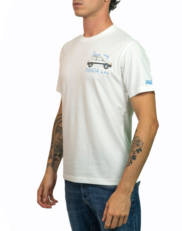 T-shirt Saint Barth - SAVE MY PANDA 4x4 | EDIZIONE SPECIALE PANDA