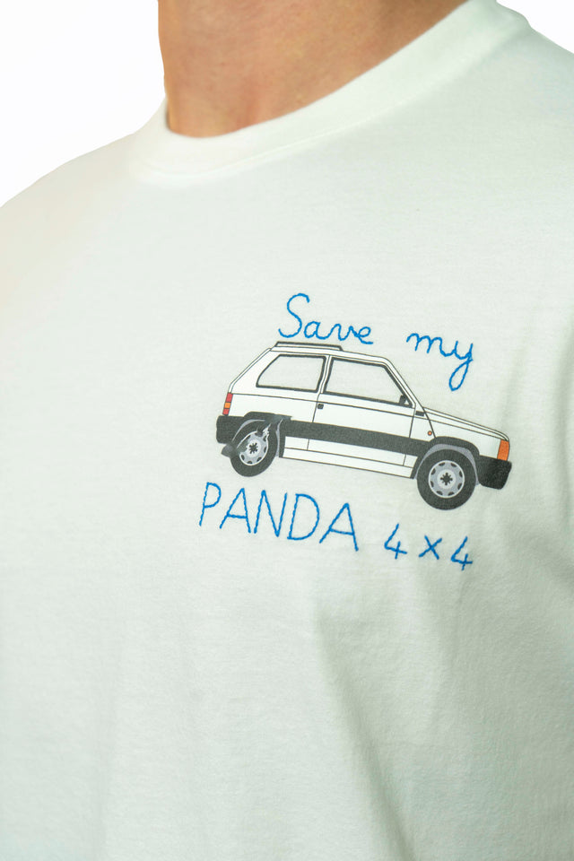 T-shirt Saint Barth - SAVE MY PANDA 4x4 | EDIZIONE SPECIALE PANDA