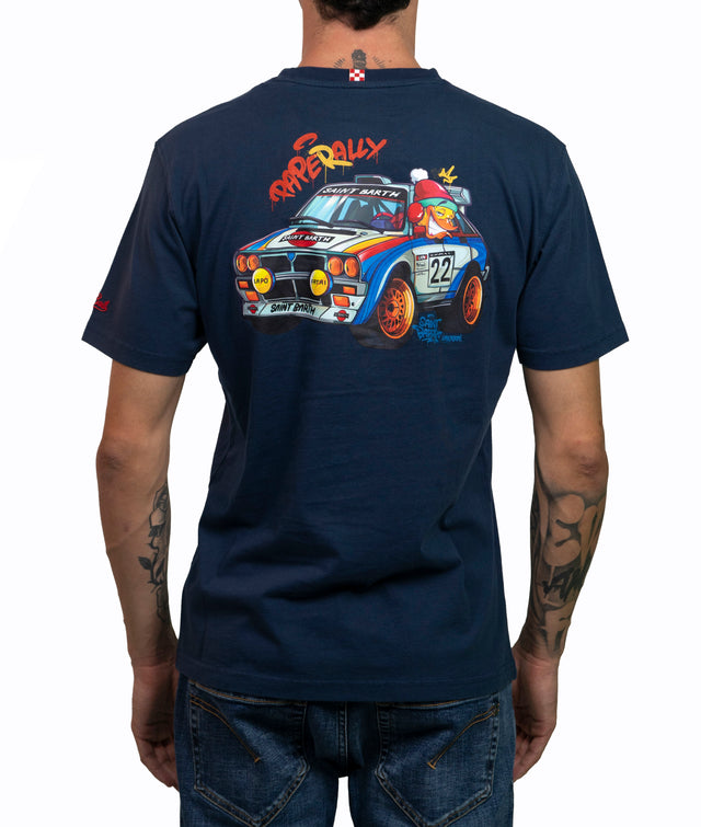 T-shirt Saint Barth - PAPERALLY | EDIZIONE SPECIALE CRYPTOPUPPETS