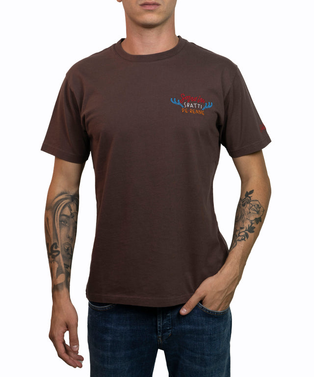 T-shirt Saint Barth - SONO IN SBATTI PE-RENNE | EDIZIONE SPECIALE INSULTI LUMINOSI