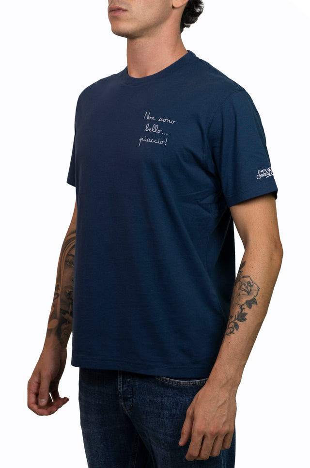 T-shirt Saint Barth - NON SONO BELLO, PIACCIO | EDIZIONE SPECIALE INSULTI LUMINOSI