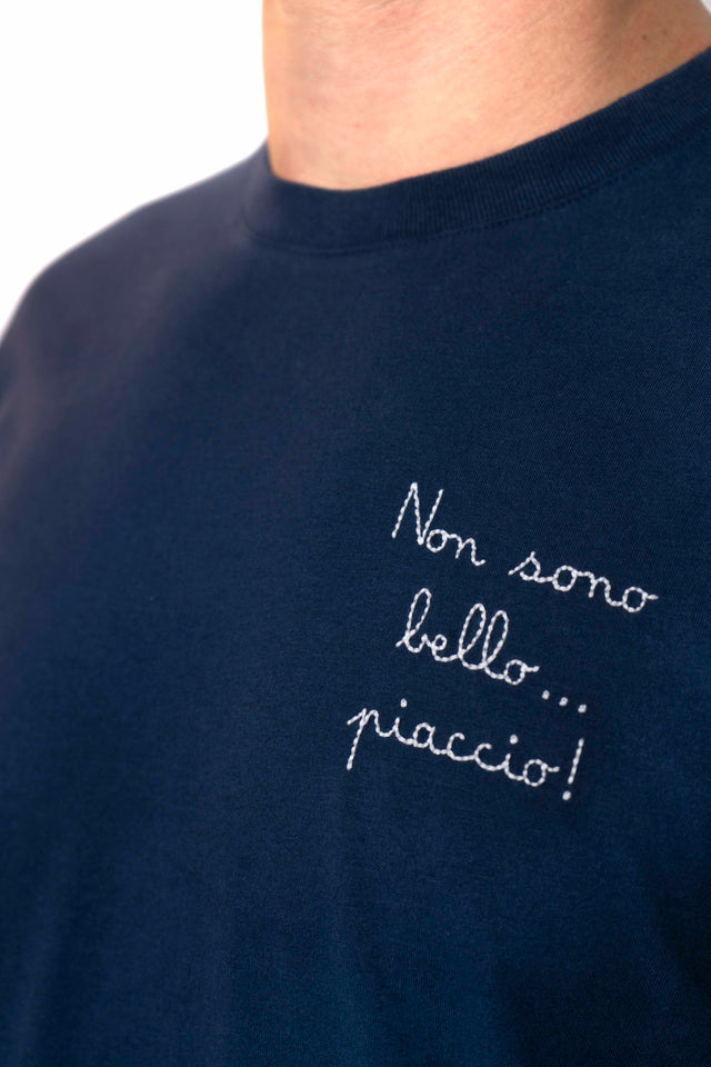 T-shirt Saint Barth - NON SONO BELLO, PIACCIO | EDIZIONE SPECIALE INSULTI LUMINOSI