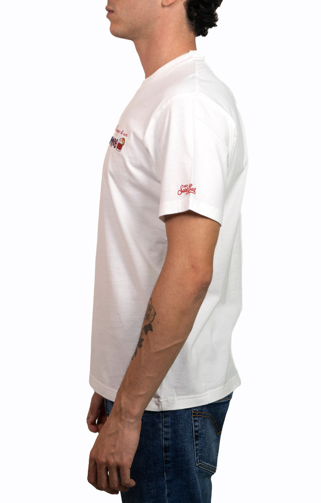 T-shirt Saint Barth - HO BISOGNO DI UN AMARO | EDIZIONE SPECIALE INSULTI LUMINOSI