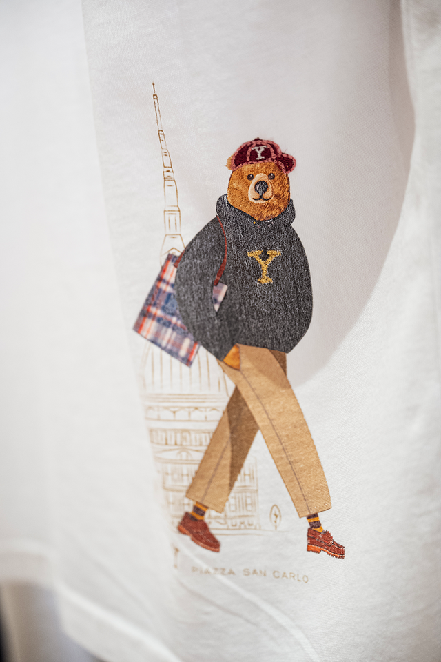 Y Piazza San Carlo 176 - Il salotto di Torino - T-shirt sabbia