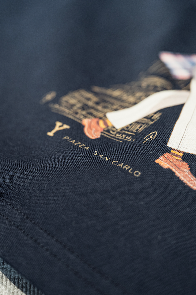 Y Piazza San Carlo 176 - Il salotto di Torino - T-shirt sabbia