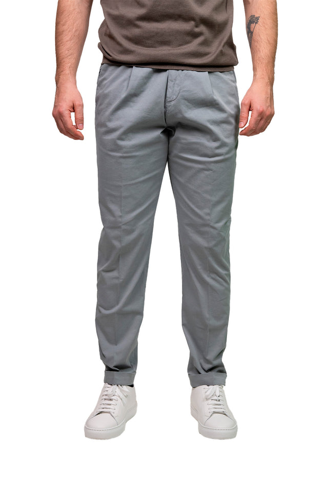 Pantaloni Silk DVR45 azzurro medio