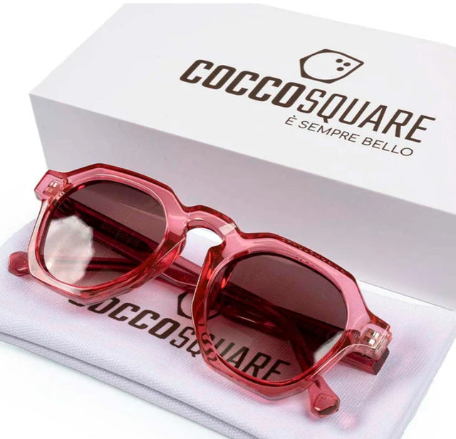 Cocco Square - Sun Glasses - Rosa