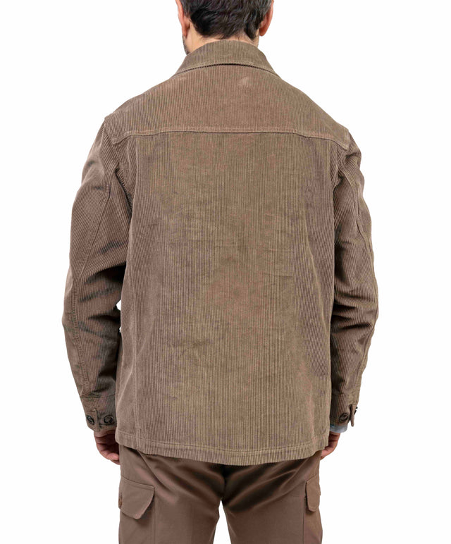 Giacca Cruna velluto - Beige