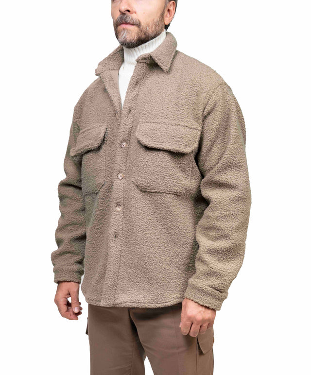 Overshirt Whitesand - sabbia