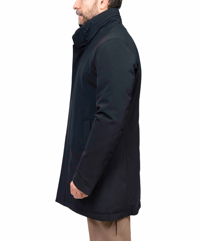 Giaccone Montecore tessuto tecnico  - Blu