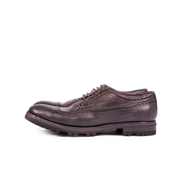 Openclosedshoes - Bufalo old scott- Marrone scuro - ebano