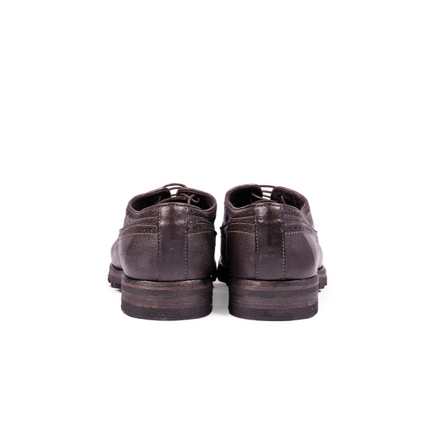 Openclosedshoes - Bufalo old scott- Marrone scuro - ebano