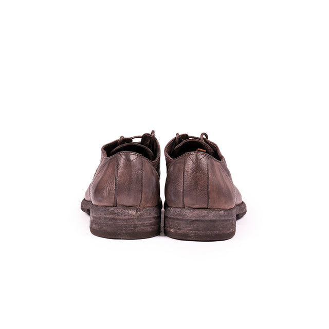 Openclosedshoes - Derby cavallo  - Marrone scuro, ebano