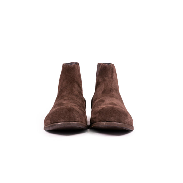 Openclosedshoes - Shelsey Scamosciato Gluck  - marrone scuro