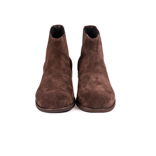 Openclosedshoes - Shelsey Scamosciato Gluck  - marrone scuro