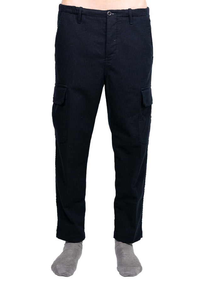 Incotex Slacks - cargo lana blu machine was