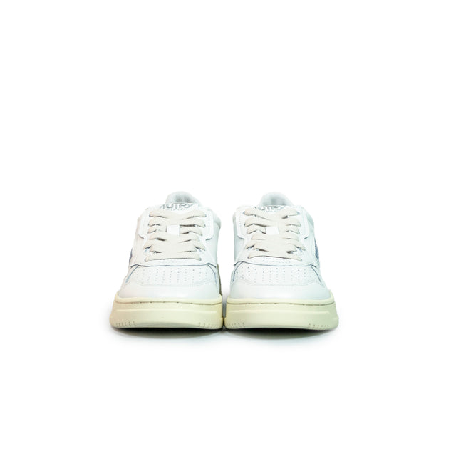 Sneakers Autry - Medalist Leather Low in pelle (bianco)