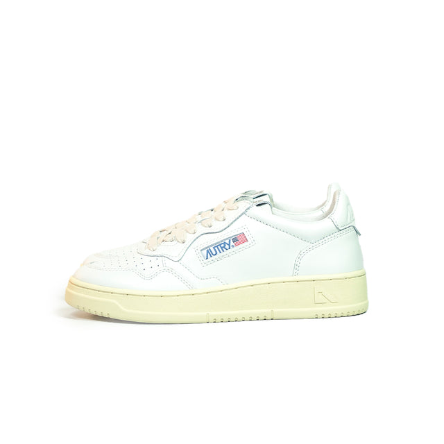 Sneakers Autry - Medalist Leather Low in pelle (bianco)