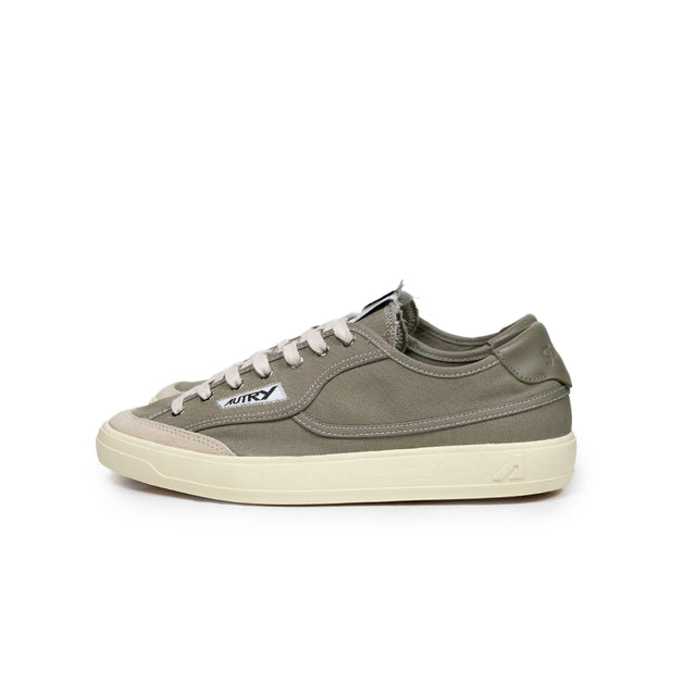 Sneakers Autry Windscape canvas verde militare