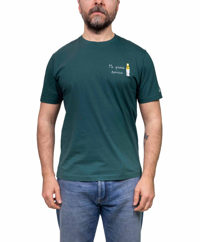 T-shirt “mi piace tonica” - verde - MC2 Saint Barth