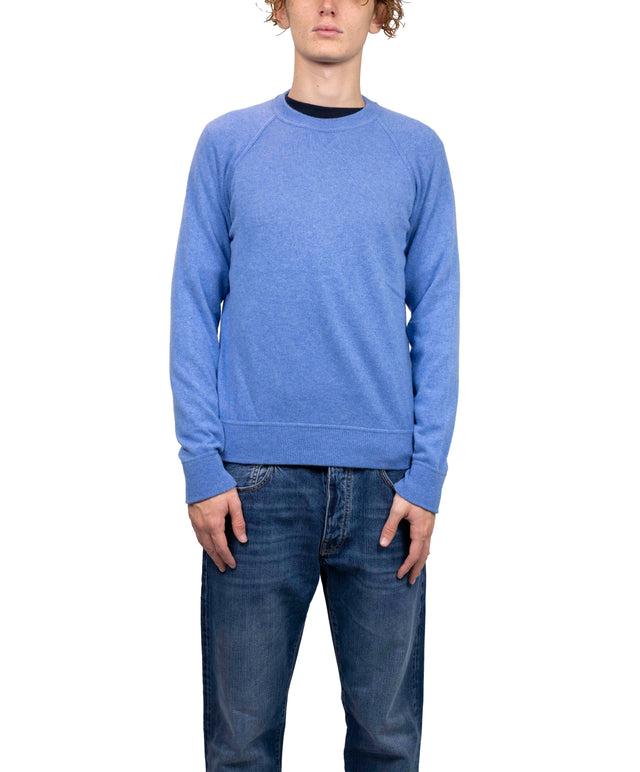Riviera Cashmere - Felpa Cashmere azzurro medio