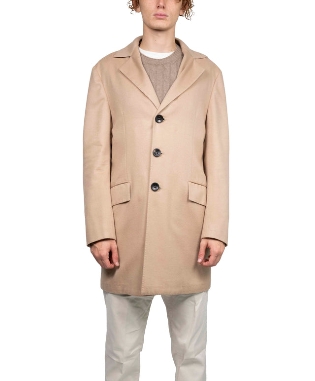 Kiton - Cappotto Cashmere beige chiaro