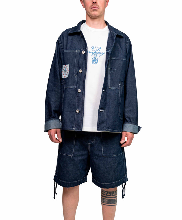 C.P COMPANY - BERMUDA DENIM