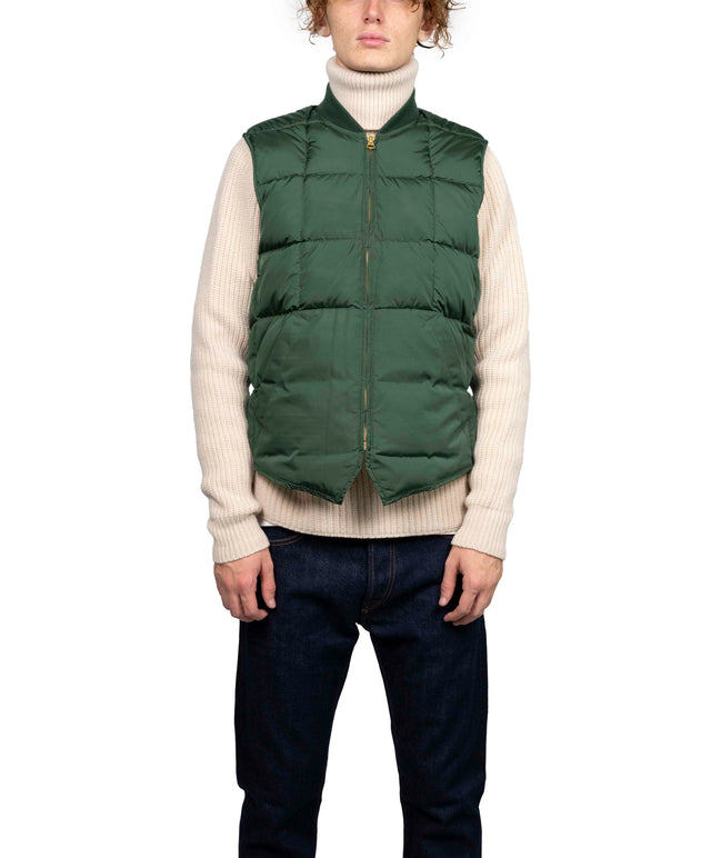 Fortela - Gilet piuma Verde