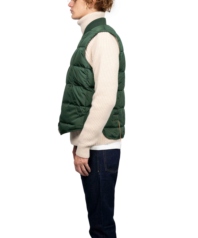 Fortela - Gilet piuma Verde