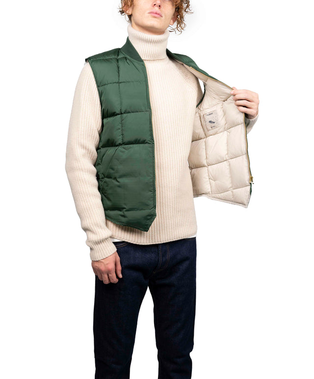 Fortela - Gilet piuma Verde