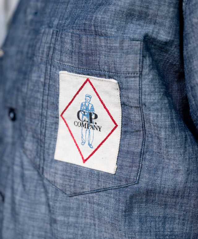 C.P COMPANY - Chambray cotton shirt