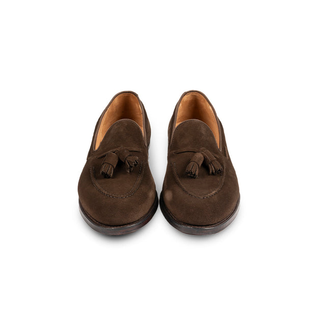 Crockett & Jones - Dark Brown Suede - Cavendish