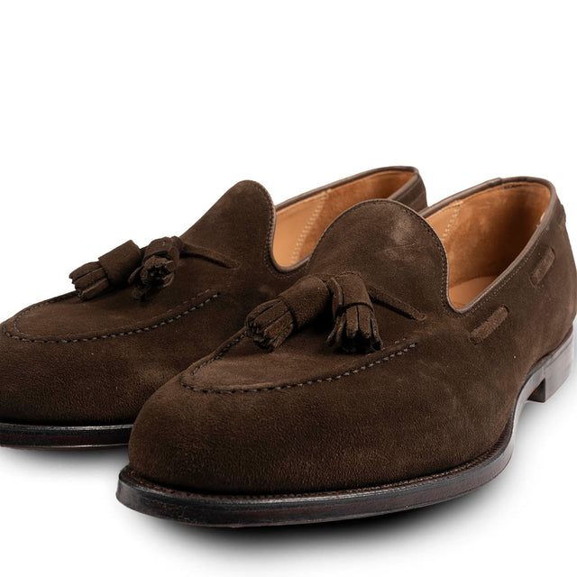 Crockett & Jones - Dark Brown Suede - Cavendish