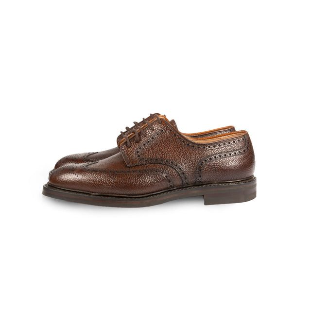 Crockett & Jones  - Dark Brown Scotch Grain