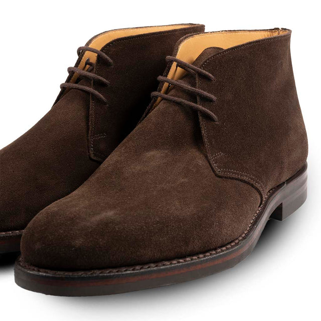 Crockett & Jones  - Dark Brown Suede