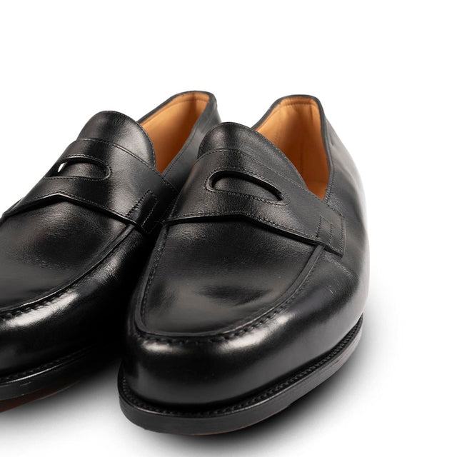 JOHN LOBB - Mocassino LOPEZ MUSEUM CALF - black