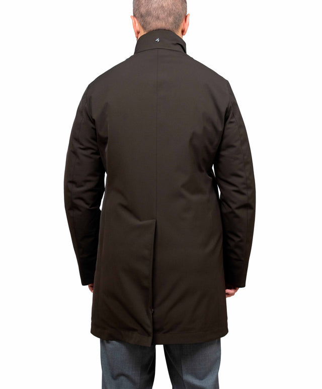 Montecore - Doppiopetto aerotwill colore marrone