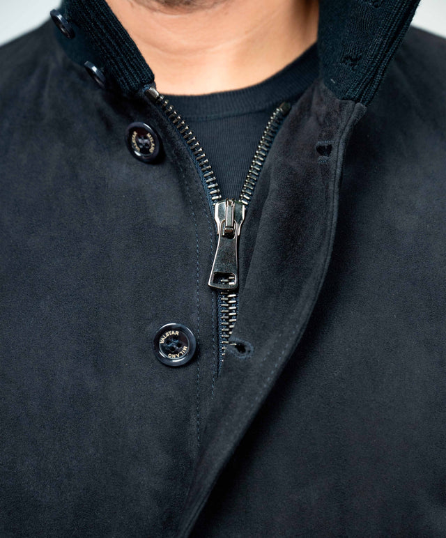 Valstar - Valstarino imbottito camoscio colore blu