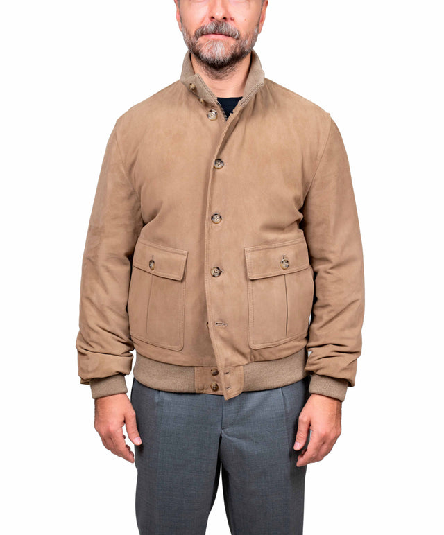 Valstar - Valstarino imbottito camoscio color beige