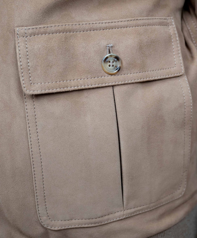 Valstar - Valstarino imbottito camoscio color beige