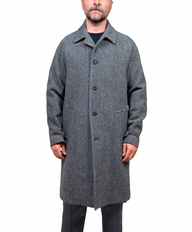 Valstar - cappotto over lana colore grigio medio