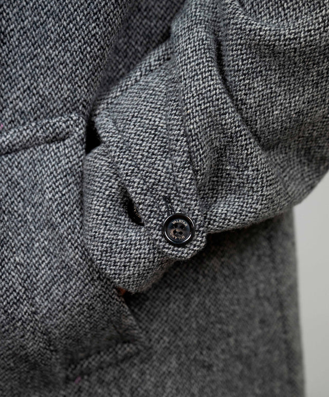Valstar - cappotto over lana colore grigio medio