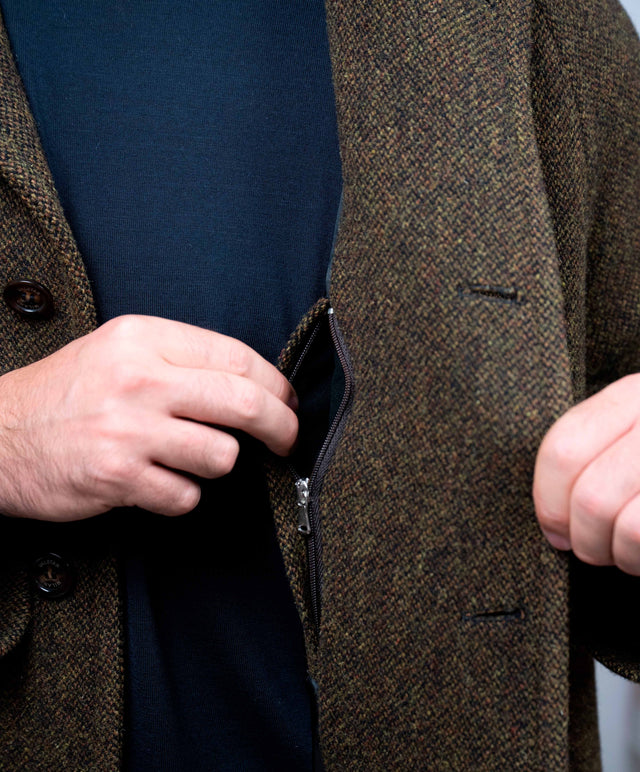 Valstar - cappotto  in twill colore verde militare
