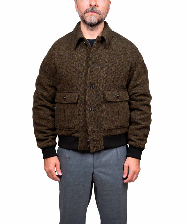 Valstar - Bomber in twill colore verde militare